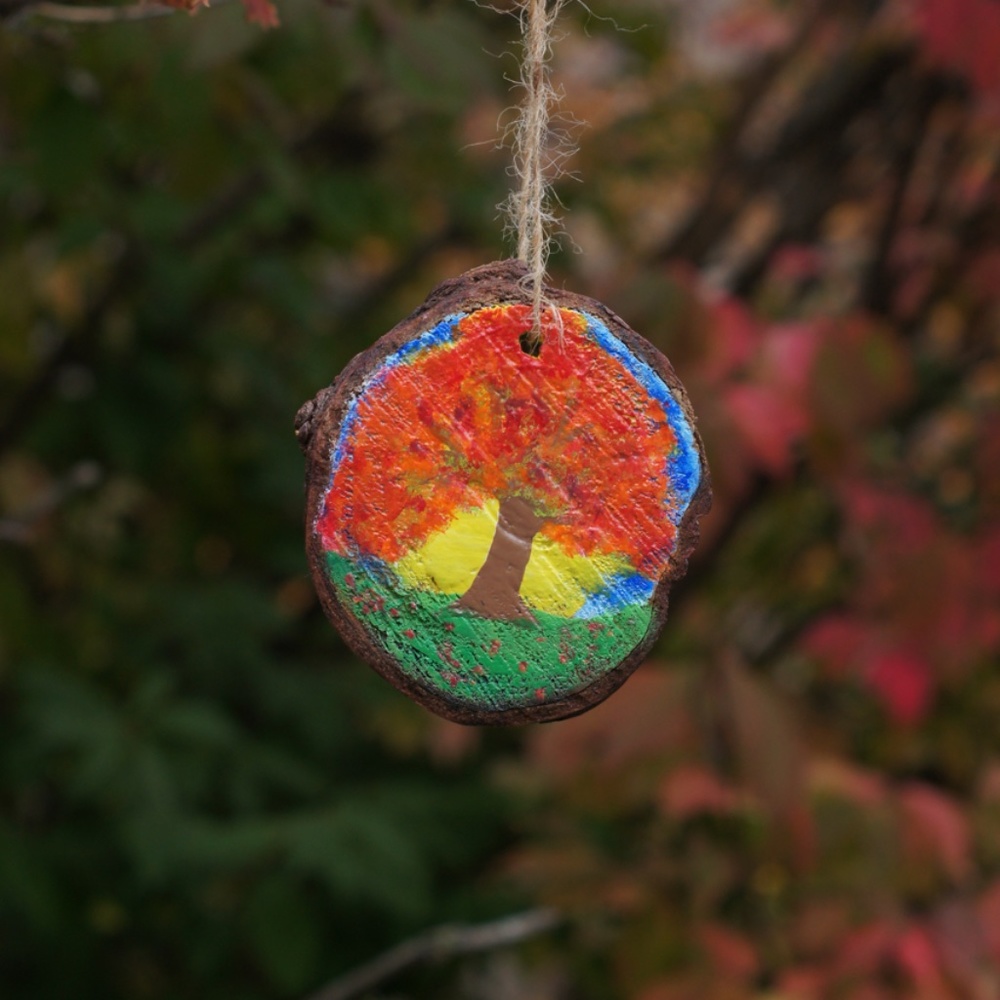 El Flamboyån - Hand-painted in real Pinewood